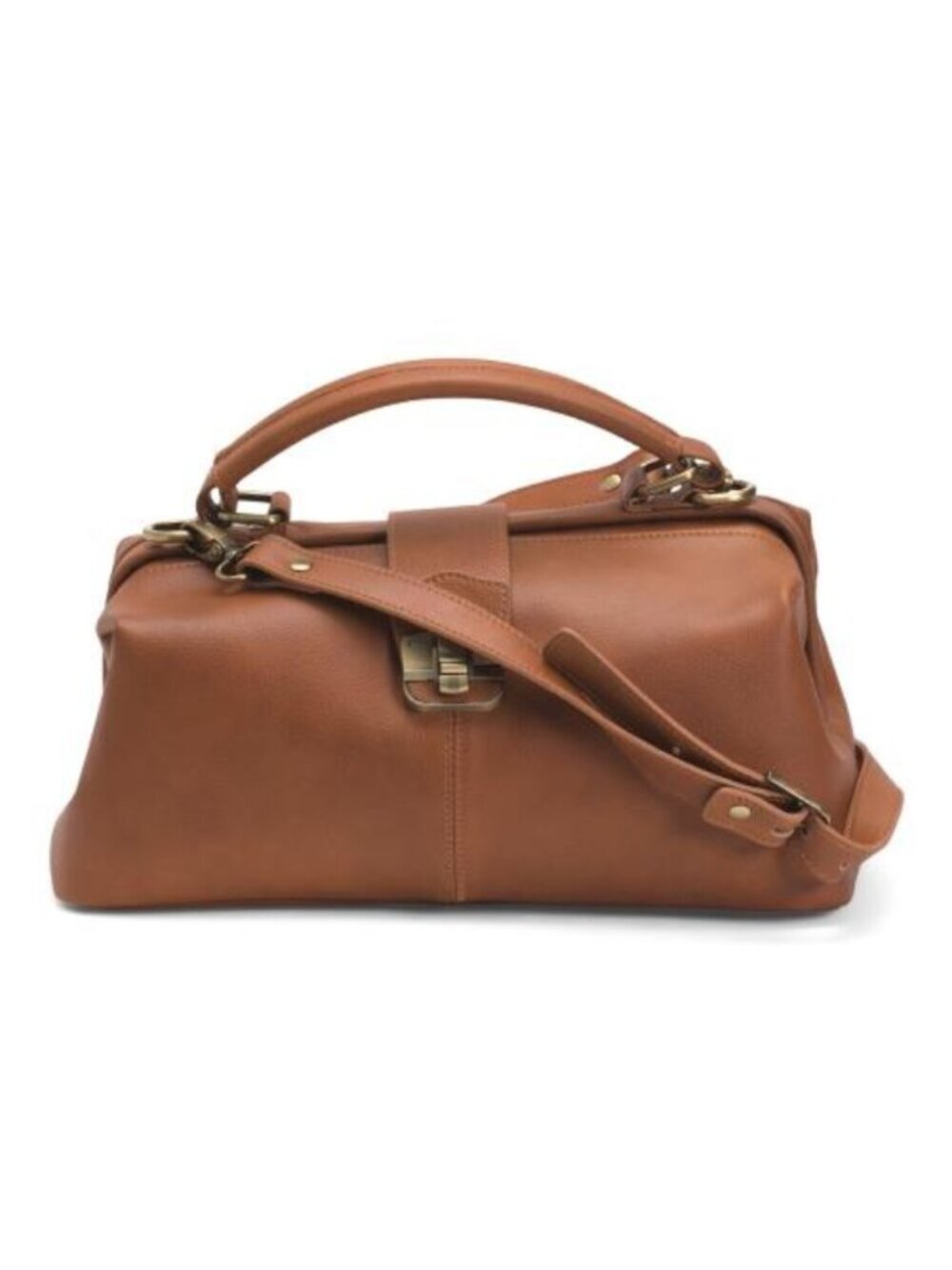 AMERILEATHER Leather Hillary Classic Shoulder Bag